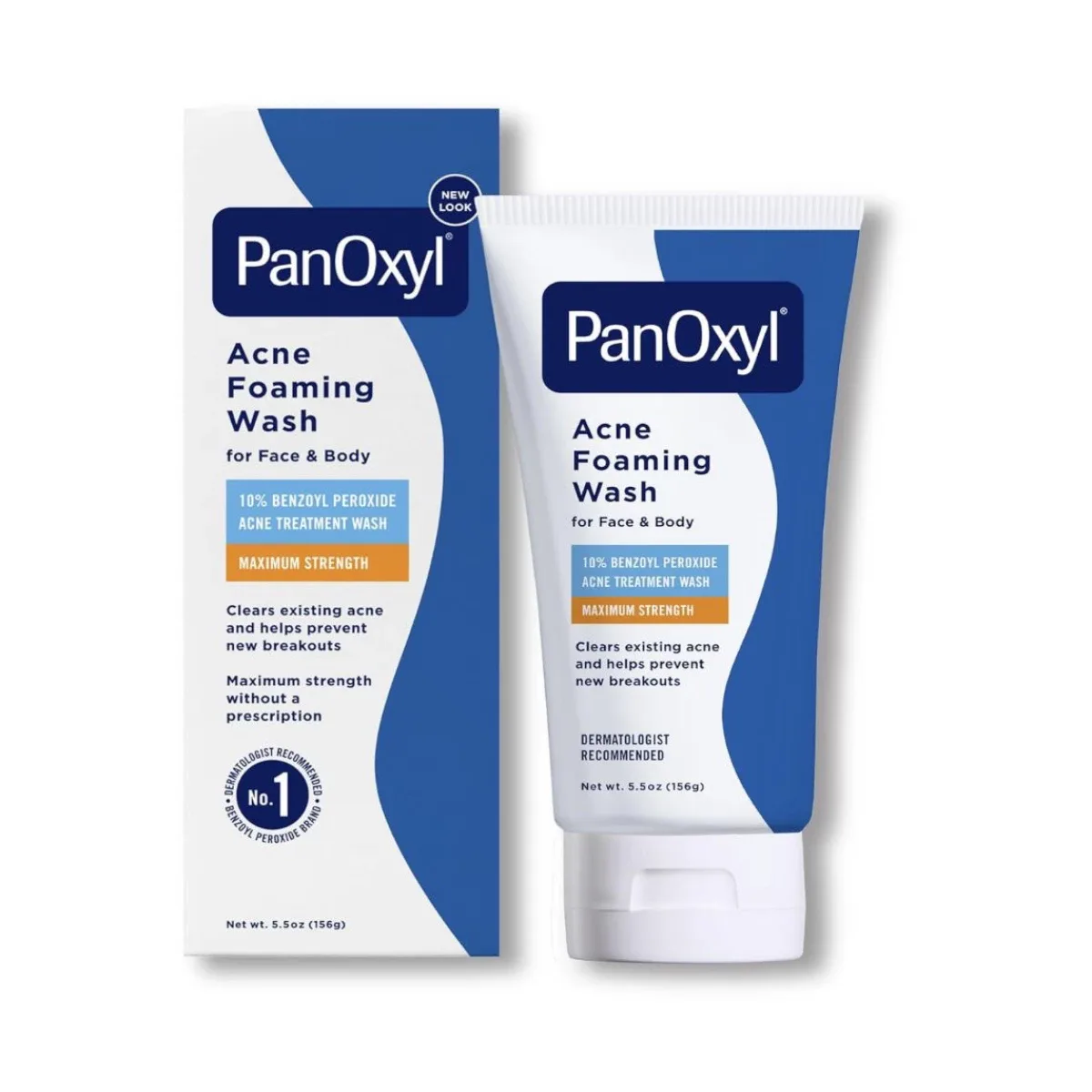 غسول بانوكسيل الرغوي لحب الشباب بنزويل بيروكسايد 10% - 170 غ - PanOxyl