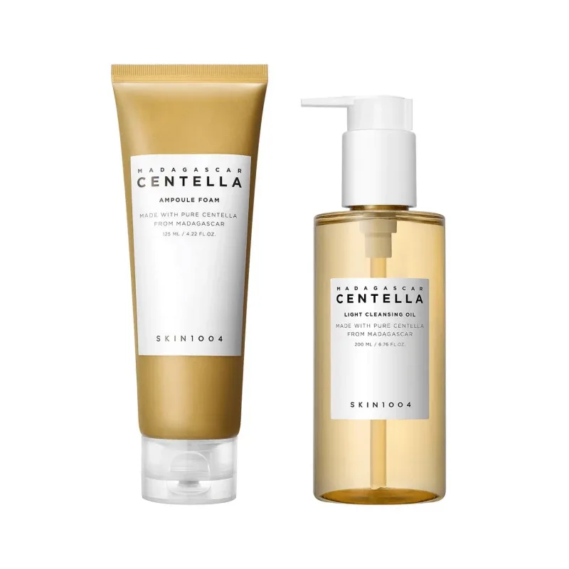مجموعة SKIN1004 Madagascar Centella Double Cleansing Duo قطعتان