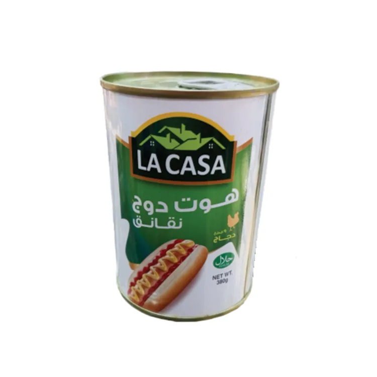 لاكاسا هوت دوغ بوزن 380 غم من براند Lacasa - قسم البقالة