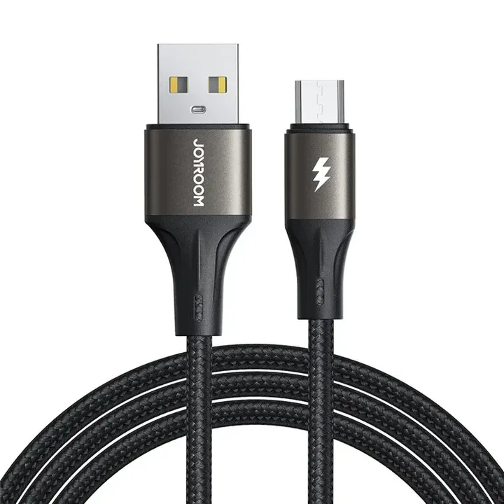 كيبل جوي روم S-A25 USB-A إلى USB-C شحن 3A أبيض