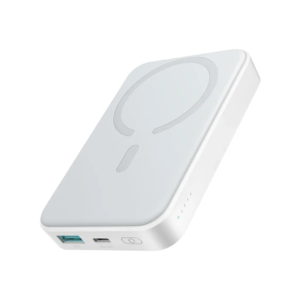 بنك طاقة جوي روم JR-W020 مغناطيسي لاسلكي 10000mAh بقدرة 20W أسود