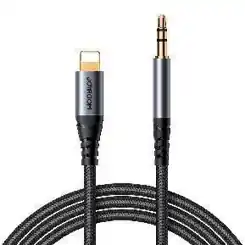 كيبل صوت Joyroom SY-A06 Lightning إلى 3.5mm أسود 1.2م