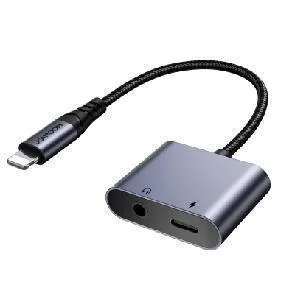 محول Joyroom SY-L01 Lightning إلى 3.5mm وLightning أسود