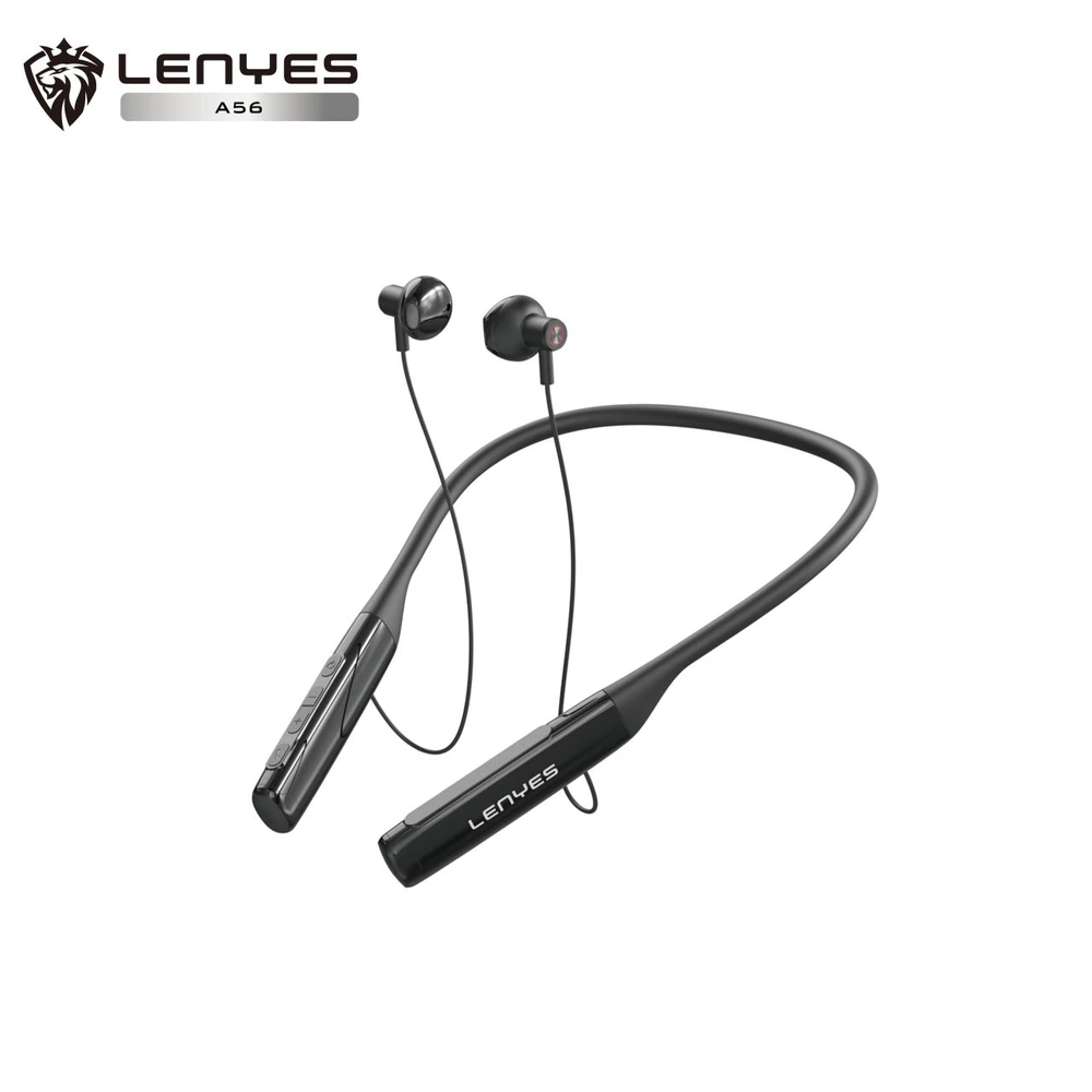 سماعة رأس لاسلكية LENYES A56 ببطارية 600mAh ومنفذ Type-C