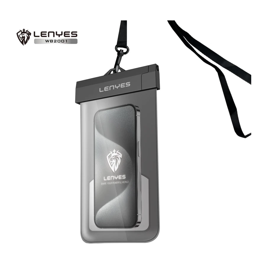 حافظة هاتف مقاومة للماء LENYES LB2001 بتصنيف IPX8