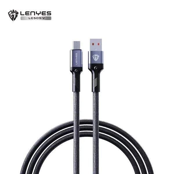 كيبل بيانات مضفّر LENYES LC509 -V بطول 1 متر و5V/3A