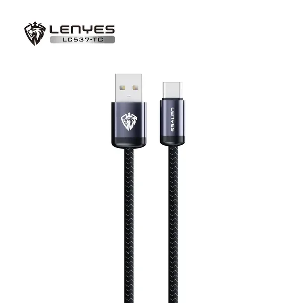 كيبل LENYES LC537-TC مضفّر بطول 1 متر وقدرة 10W