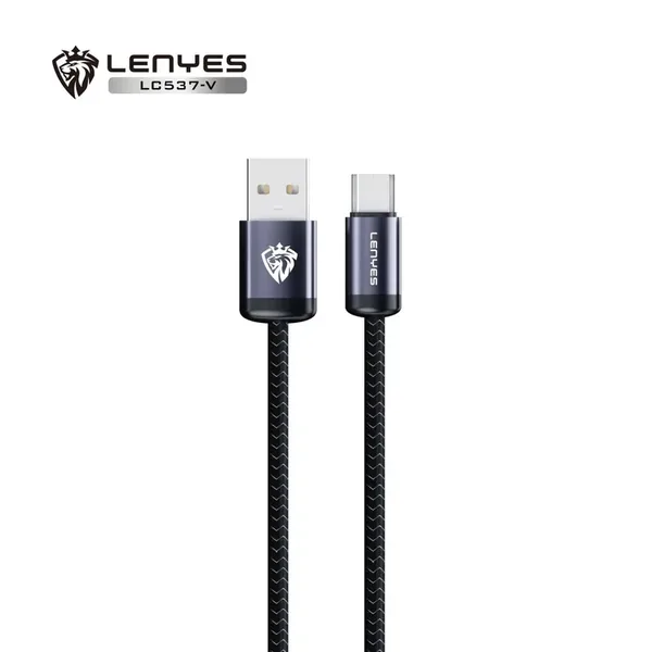 كيبل LENYES LC537-V مضفّر بطول 1 متر وقدرة 10W
