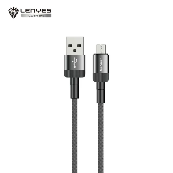 كيبل LENYES LC546V مضفّر بطول 1 متر وقدرة 12W