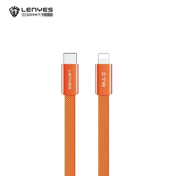 كيبل LENYES LC567 TC-I بطول 1 متر وقدرة 27W