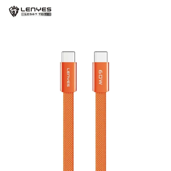 كيبل LENYES LC567 TC-TC بطول 1 متر وقدرة 60W