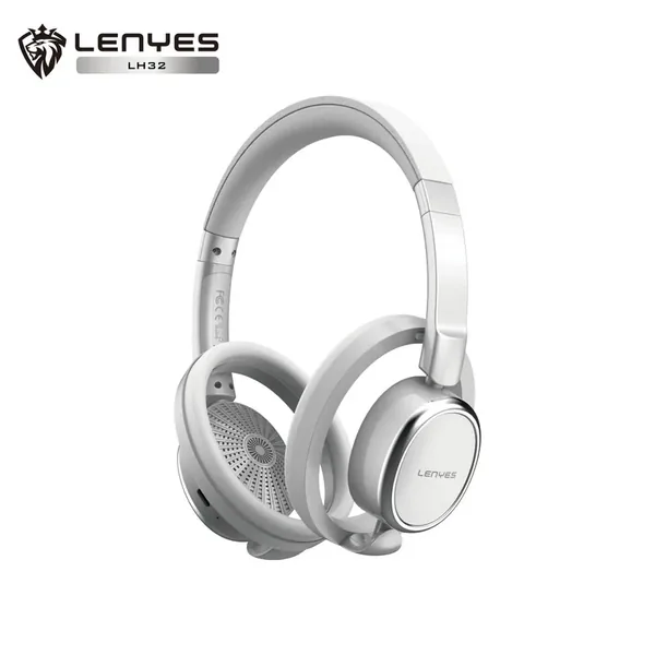 سماعة رأس لاسلكية LENYES LH32 Bluetooth 5.4 ببطارية 500mAh