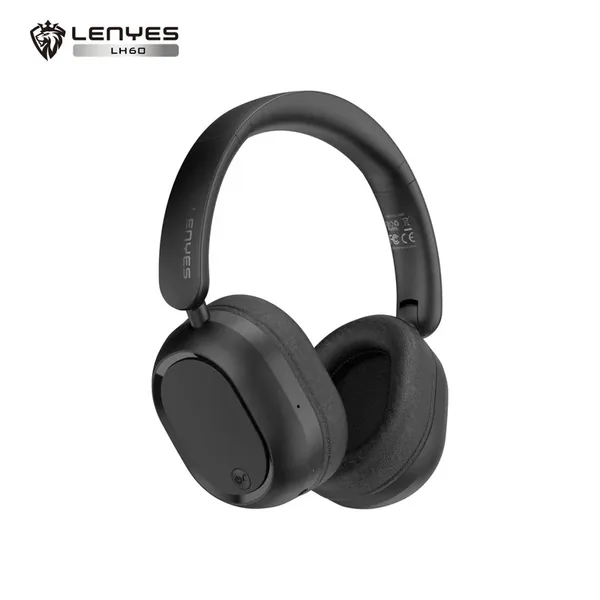 سماعة رأس لاسلكية LENYES LH60 Bluetooth 5.4 ببطارية 200mAh
