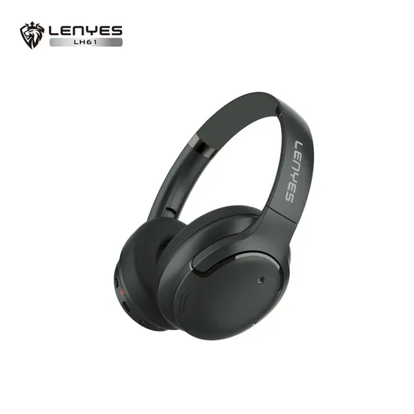 سماعة رأس لاسلكية LENYES LH61 Bluetooth 5.4 ببطارية 300mAh