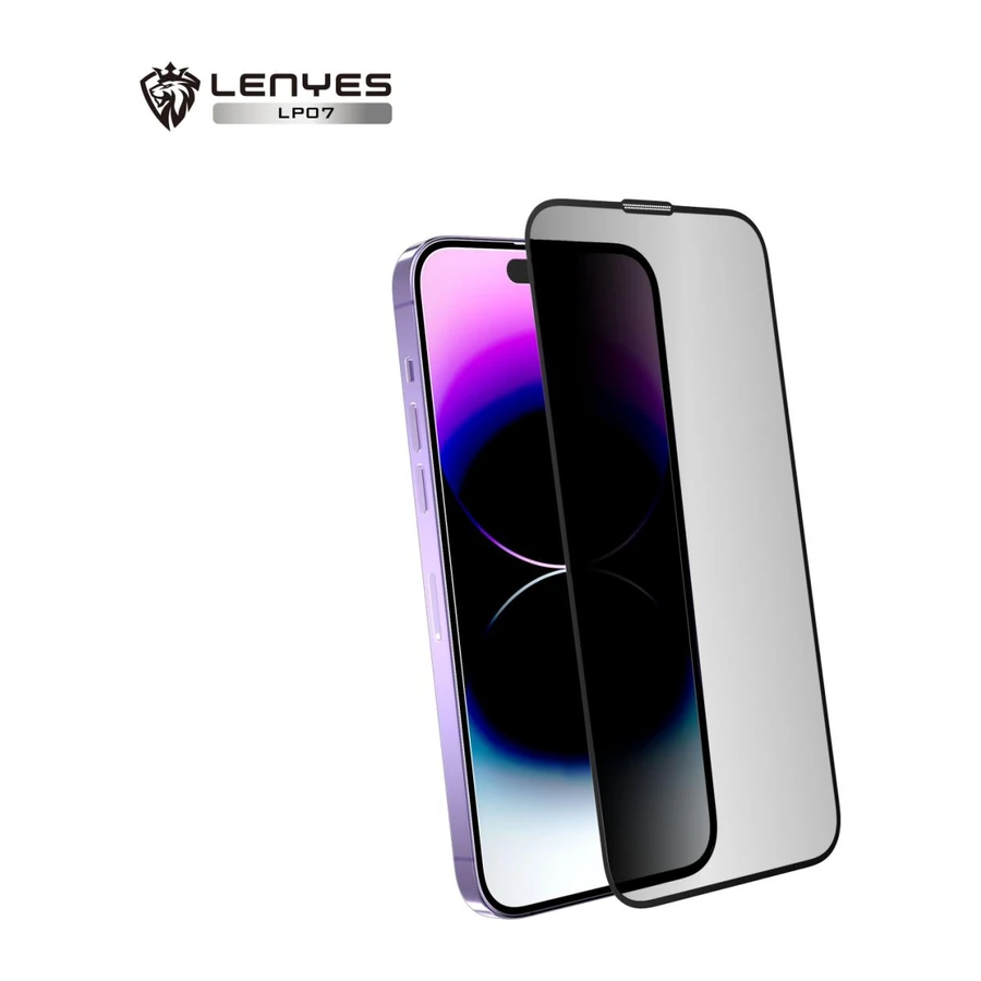 حماية شاشة LENYES LP07 زجاج مقوى 2.5D Full Screen Privacy