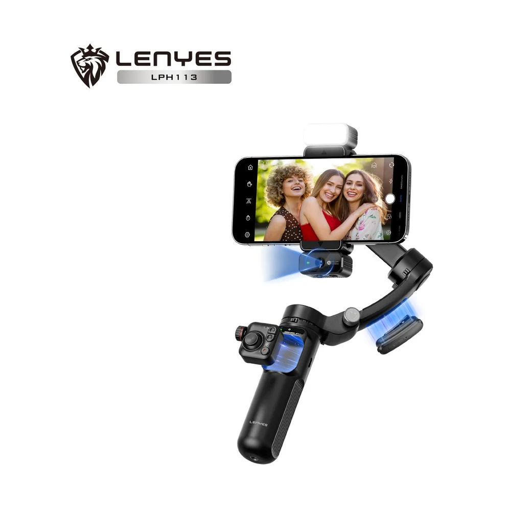 مثبت هاتف ذكي LENYES LPH113 بتتبع وجه AI وBluetooth 5.2