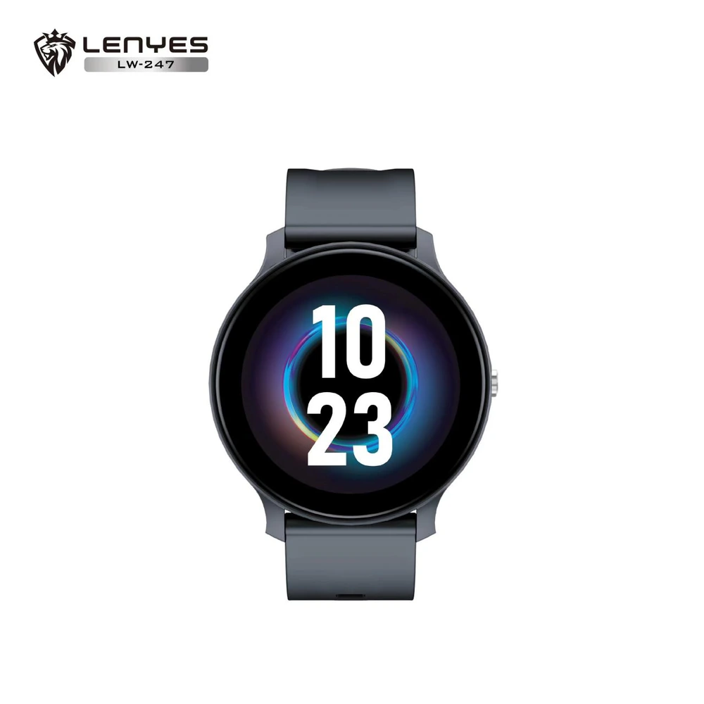 ساعة ذكية LENYES LW-247 شاشة 1.46 بوصة Bluetooth 5.3 ومقاومة IP68