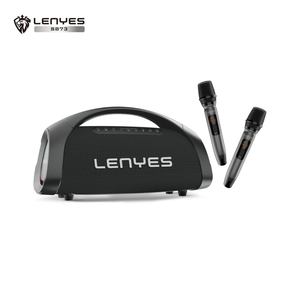 سماعة KTV LENYES S873 بقوة 400W وBluetooth 5.3 ومقاومة ماء IPX6