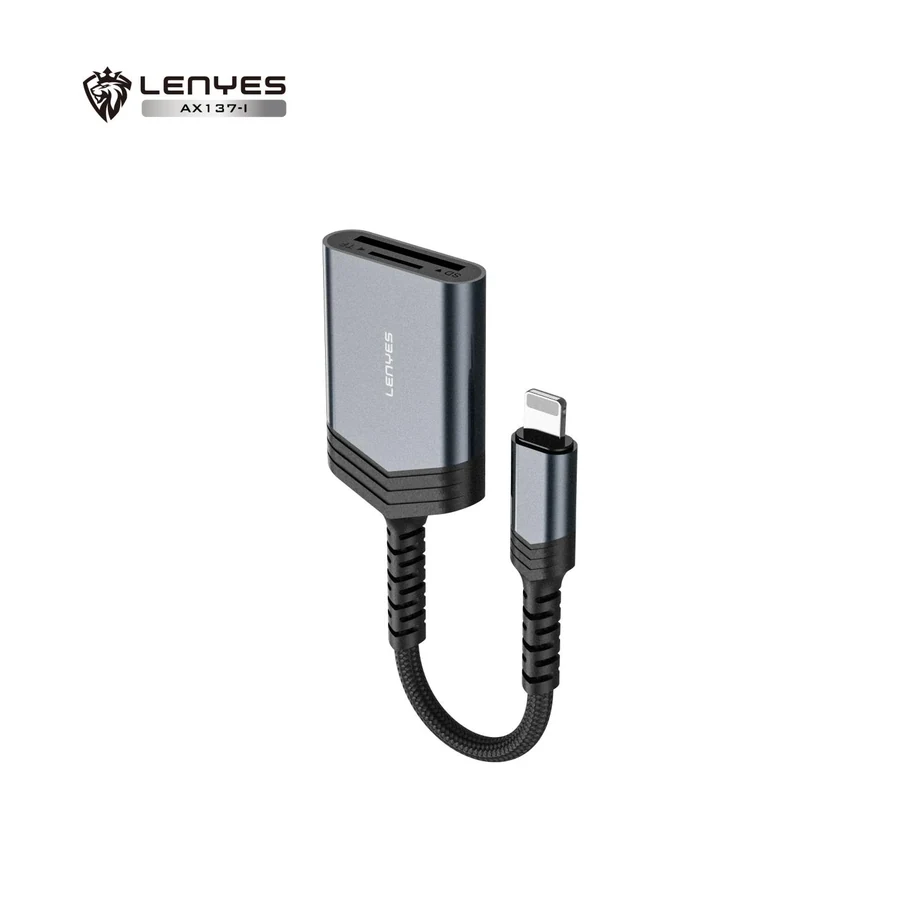 محول بطاقات ذاكرة LENYES AX137-I لقراءة SD وTF