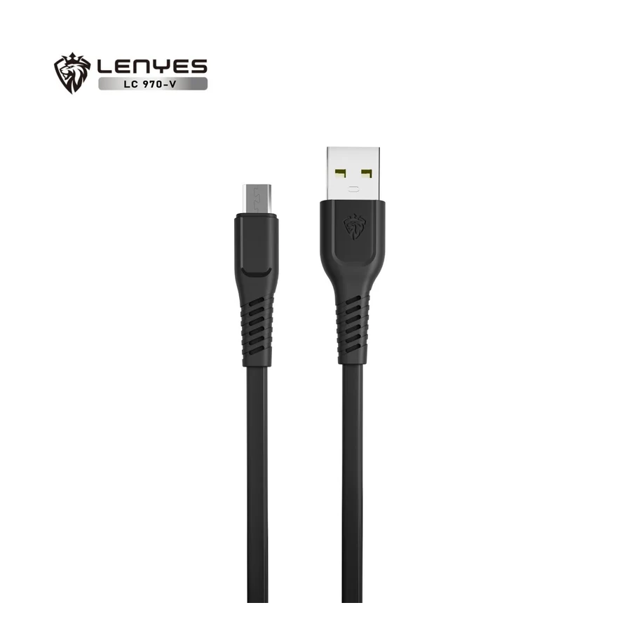 كابل LENYES LC970V بطول 1 متر للشحن ونقل البيانات