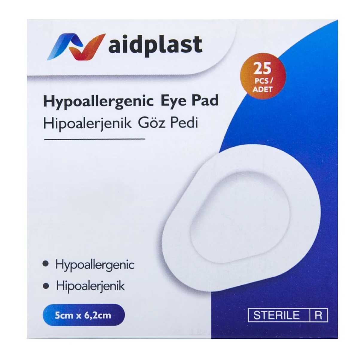 وسادات جل احترافية تحت العين Alban من Aidplast – عبوة 25 قطعة