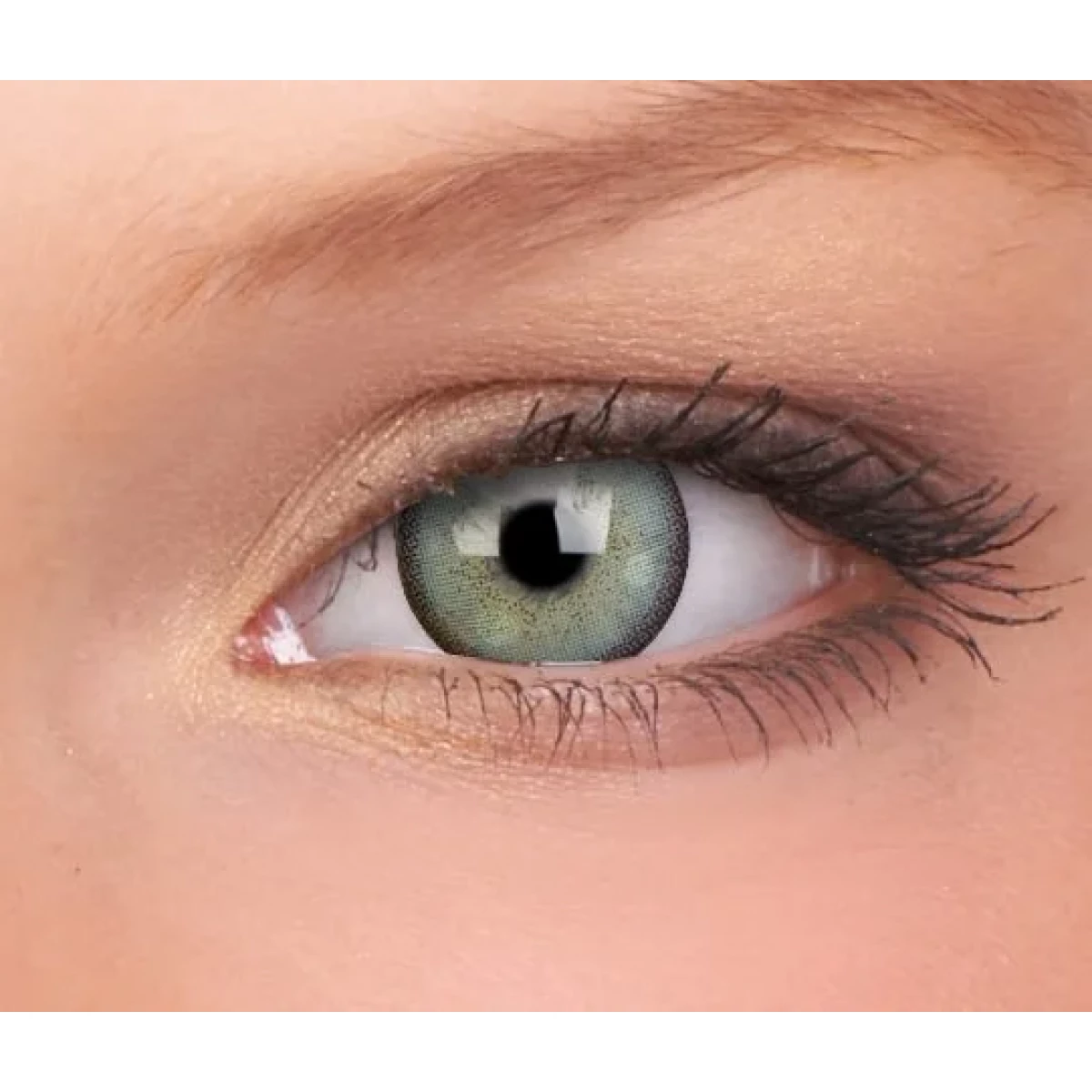 عدسات ColourVue Lumina Dazzling Mint بلون نعناعي – عدستان للاستخدام لمدة 3 أشهر