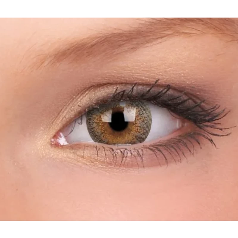 عدسات ColourVue TruBlends Grey رمادية شهرية – قطر 14.2 ملم وPlano