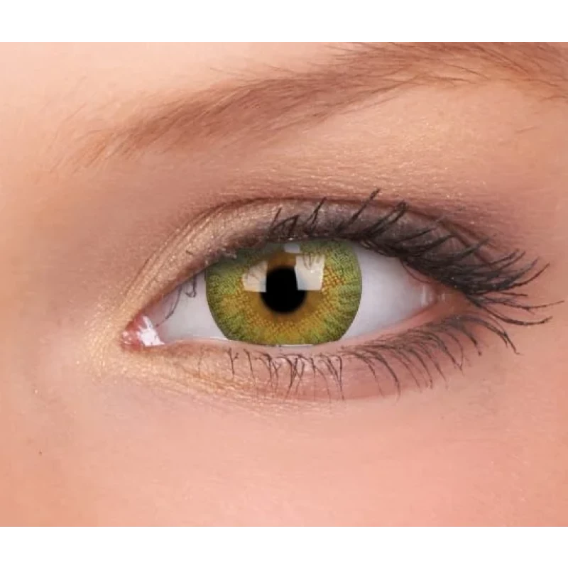 عدسات ColourVue TruBlends Green خضراء شهرية – قطر 14.5 ملم وPlano
