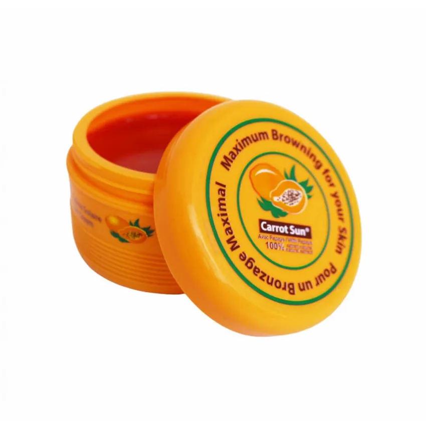 كريم تسمير البشرة بالبابايا من كاروت صن Carrot Sun 350 مل