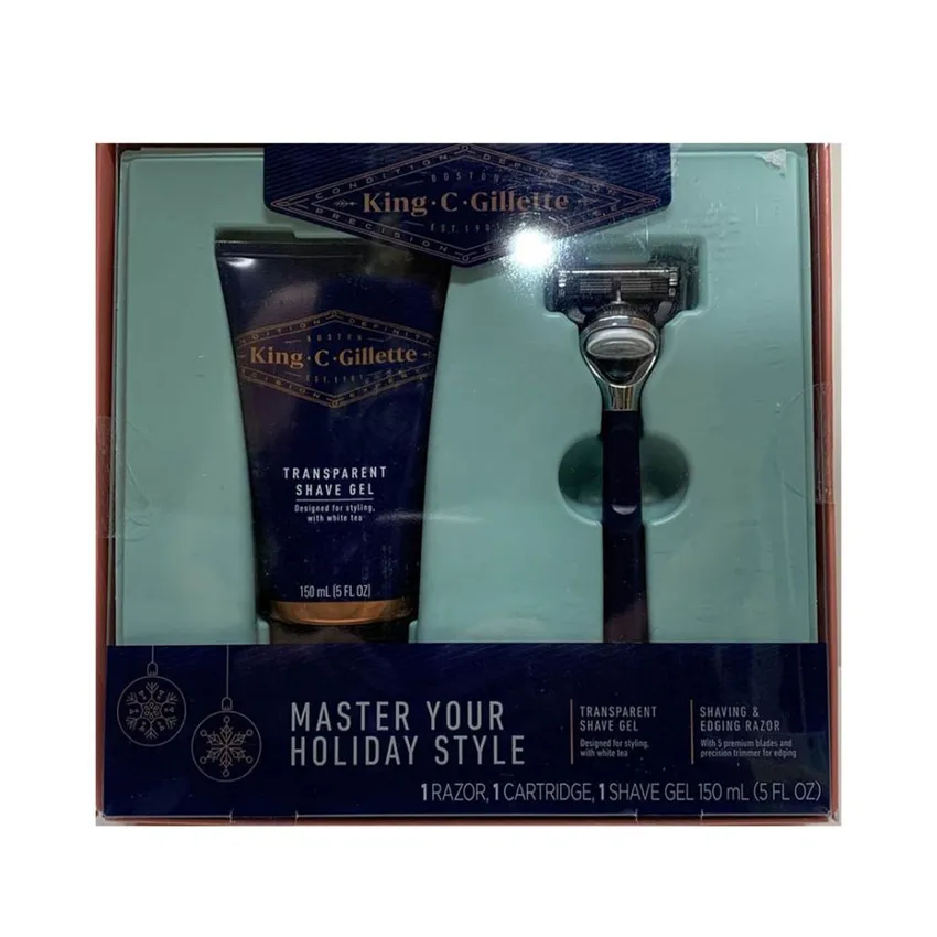 مجموعة منتجات كينغ سي جيليت King C Gillette – كت جيليت حلاقة عرض