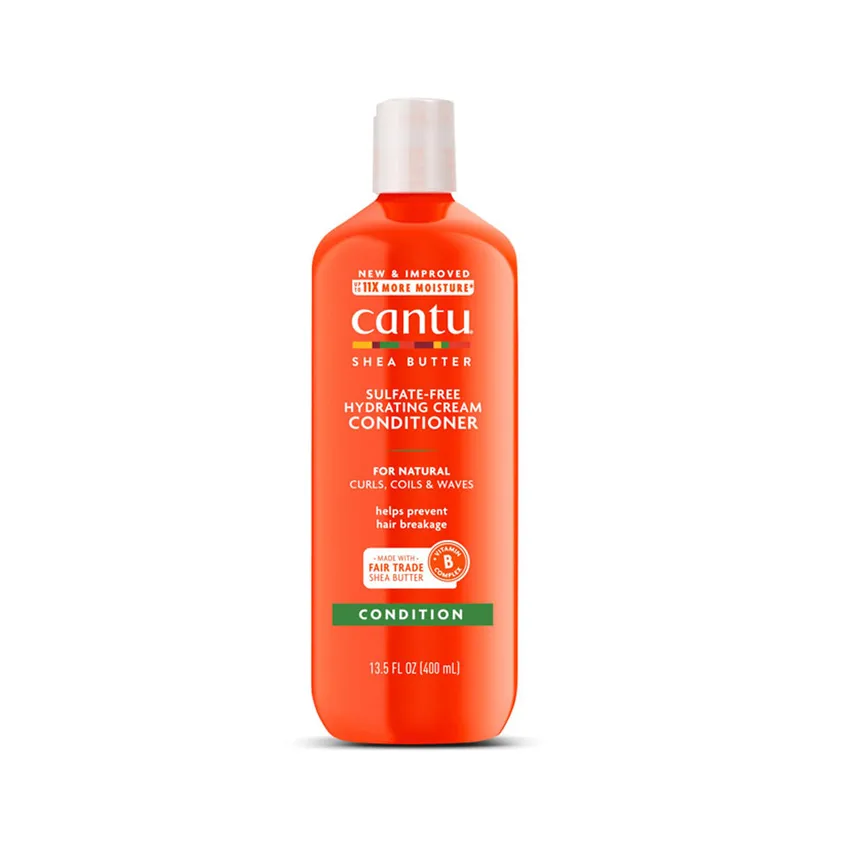 بلسم شعر كانتو Cantu ترطيب كريم كونديشنر بلسم كريم مرطب بزبدة الشيا من كانتو 400 مل