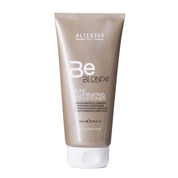 بلسم شعر الترا إيجو AlterEgo – بلسم Italy Be Blonde Pure Illuminating الخالي من الكبريتات 200 مل