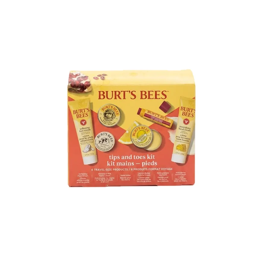 مجموعة مكياج برتس بيز Burt's Bees – للعناية باليد والقدم بيرت بيز كت