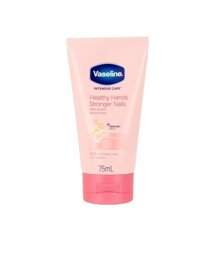 منتج أظافر كريم فازلين Vaseline للأيدي الصحية لتقوية الأظافر 75 مل للعناية المركزة