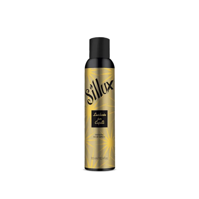مثبت شعر بخاخ ملمع لمعة سبري كريم للشعر من سيلوكس Sillux، 300 مل