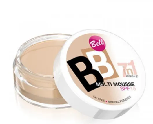 كريم أساس موس كريم أساس بيل Bell BB Multi Mousse 7 in 1 رقم 04