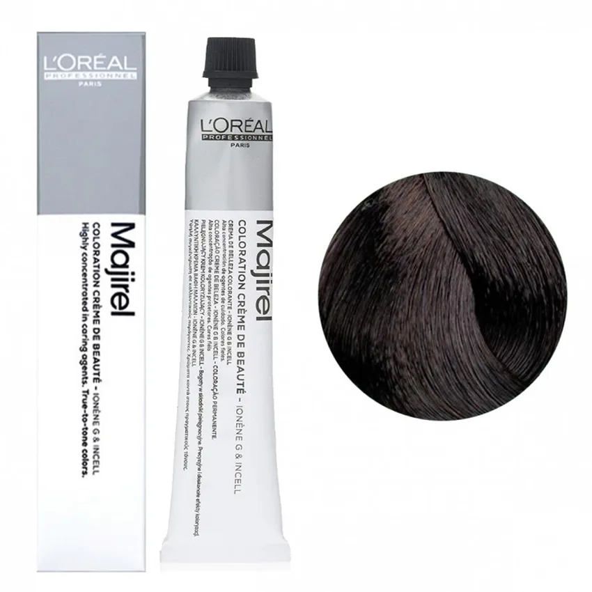 لوريال باريس L'Oréal Paris – لوريال ماجريل صبغة شعر بني غامق 4/0 50 مل
