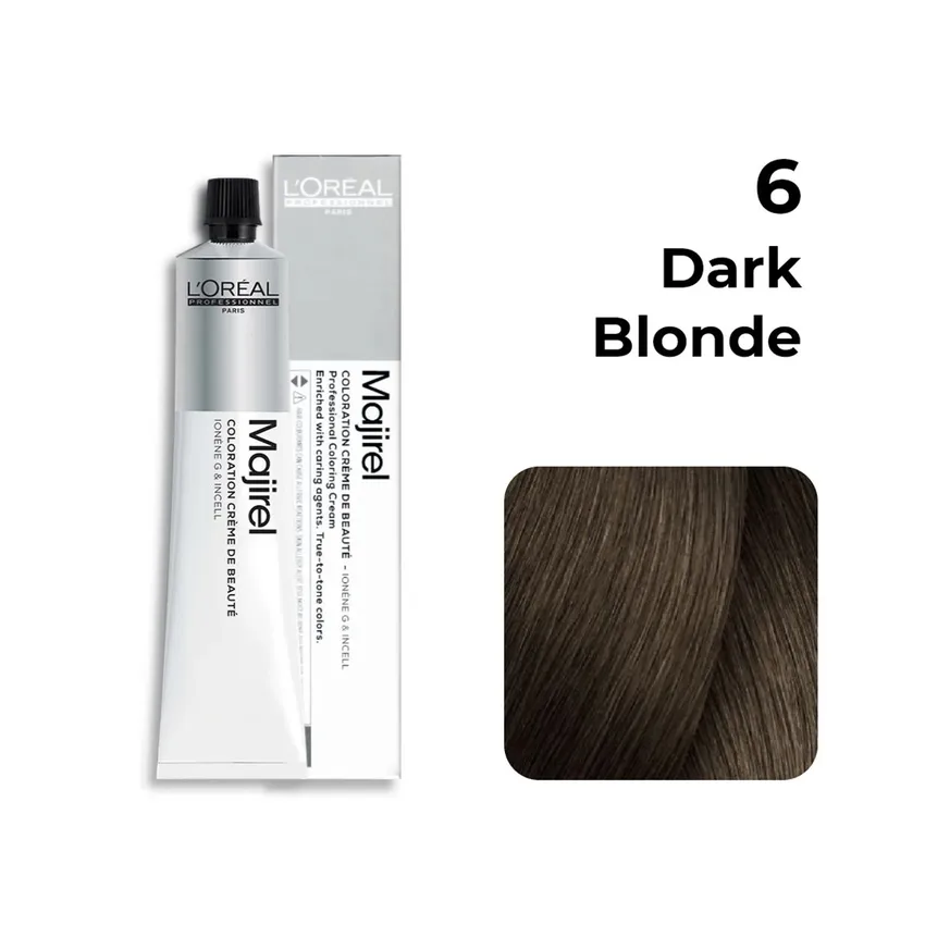 صبغة شعر لوريال باريس L'Oréal Paris – لوريال ماجريل رقم 6 أشقر غامق 50 مل بالأكسجين
