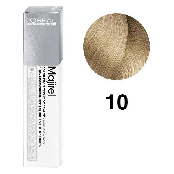 صبغة شعر لوريال باريس L'Oréal Paris – لوريال ماجريل رقم 10 أشقر فاتح 50 مل بالأكسجين