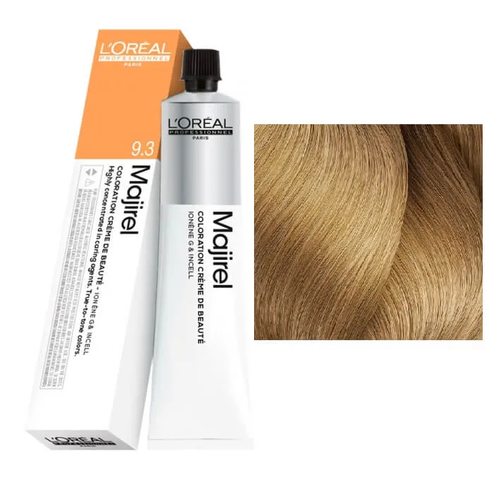 صبغة شعر لوريال باريس L'Oréal Paris – لوريال ماجريل 9/3 أشقر ذهبي فاتح جدًا 50 مل بالأكسجين