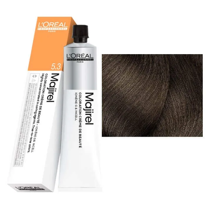 صبغة شعر لوريال باريس L'Oréal Paris – لوريال ماجريل 5/3 بني ذهبي فاتح 50 مل بالأكسجين