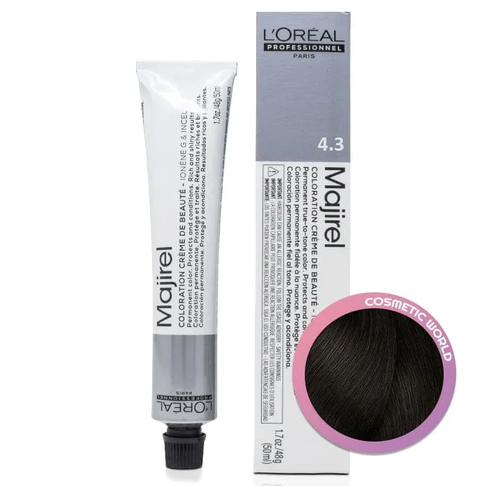 صبغة شعر لوريال باريس L'Oréal Paris – لوريال ماجريل 4/3 جولدن براون 50 مل بالأكسجين