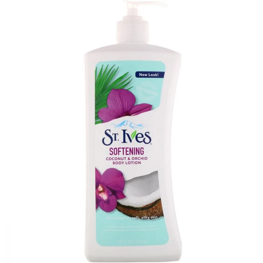 لوشن مرطب للجسم بخلاصة جوز الهند والأوركيد من سانت آيفز St. Ives، 621 مل
