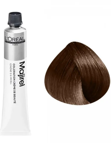 صبغة شعر لوريال باريس L'Oréal Paris – لوريال ماجريل 6/13 لون شعر أشقر بيج رمادي غامق 50 مل مع أكسجين