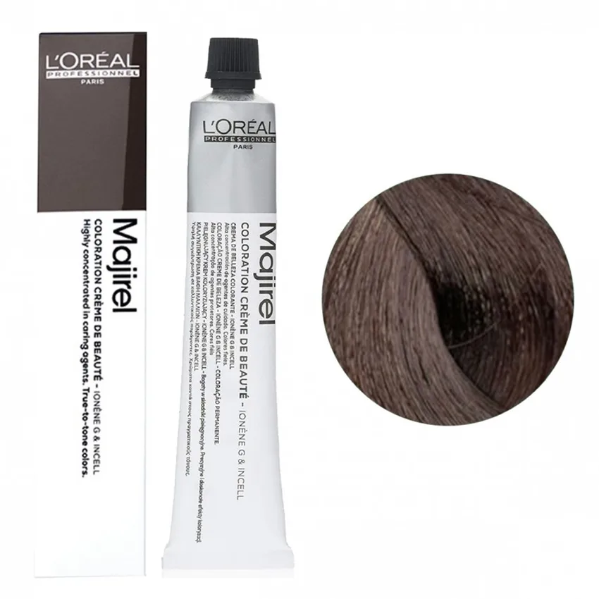 لوريال باريس L'Oréal Paris – لوريال ماجريل صبغة شعر ايريس بني فاتح 5/12 50 مل مع اكسجين