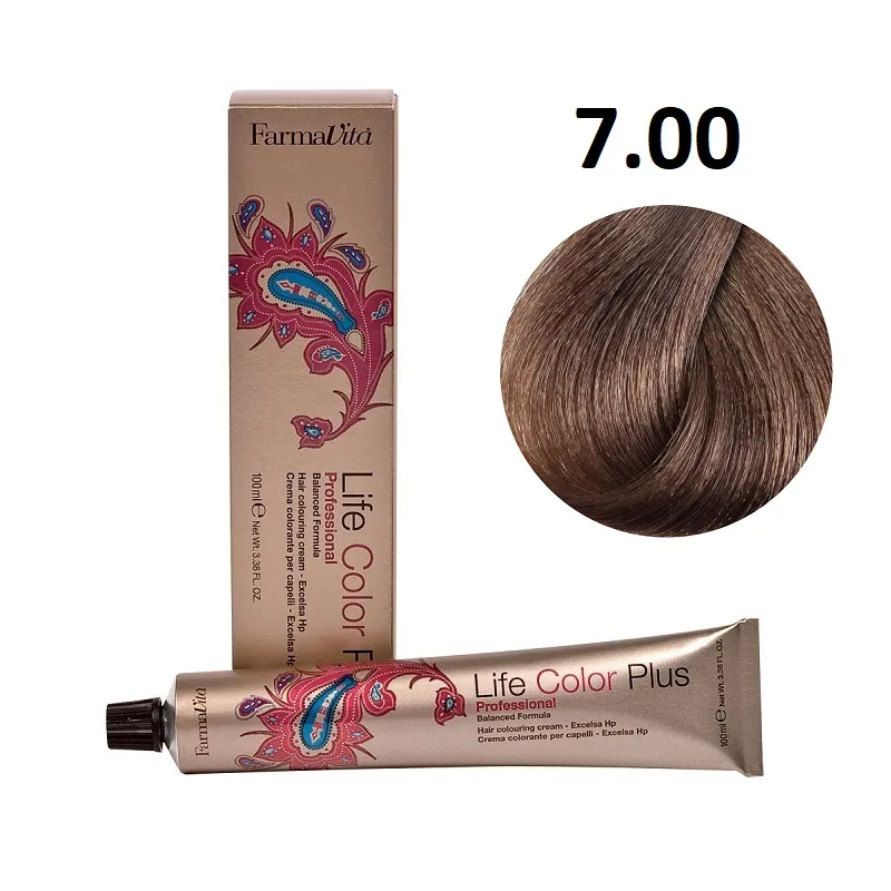 صبغة شعر لايف كولور من فارمافيتا Farmavita 7/00 أشقر مكثف 100 مل
