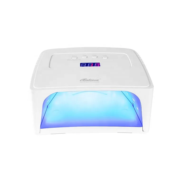 مصباح تجفيف أظافر UV LED مصباح UV LED جل أظافر سريع المعالجة 48/60 واط