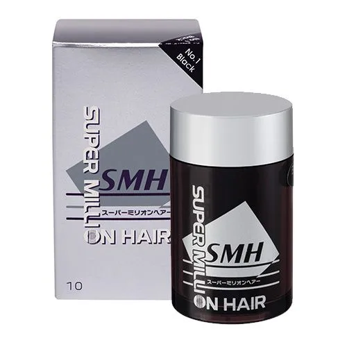 ألياف تكثيف الشعر سوبر مليون هير Super Million Hair 15 جرام (أسود)