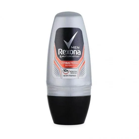 ريكسونا Rexona مزيل عرق رول اون مضاد للبكتيريا للرجال _50 مل