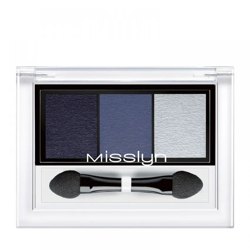 ظلال عيون ثلاثية ميسلين misslyn High Shine Trio رقم 46 Night Life